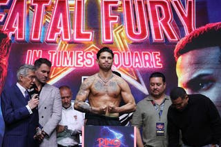 Ryan Garcia successfully makes weight on Thursday, unlike before his fight with Devin Haney